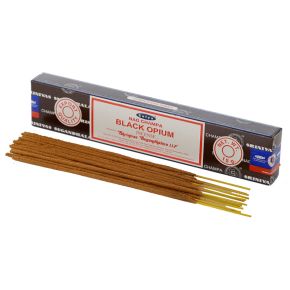 01347 Nag Champa Satya - Ópio Preto - Sticks de Incenso
