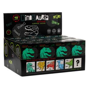 Surpresa Dinosauria - Puzzle para Crianças com 48 Peças 