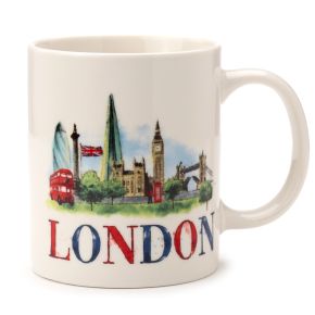 Ícones de Londres Caneca de Porcelana