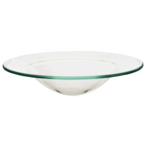 Prato de Cristal para Queimador de Óleo e Ceras