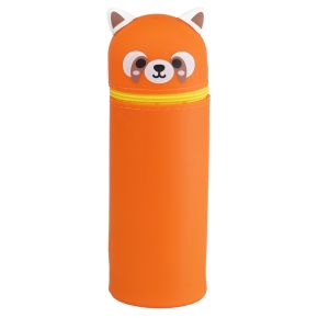 Estojo em silicone vermelho panda Adoramals