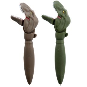 Caneta que morde dinossauro