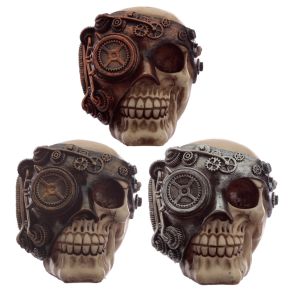 Caveira Ornamento Cabeça Steampunk