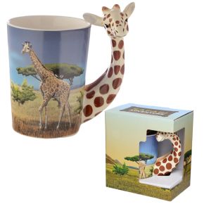Caneca com Asa Cabeza de Girafa