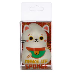Esponja de Maquilhagem - Gato Chinês da Sorte Maneki Neko