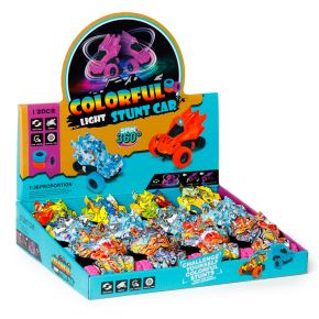 Brinquedo de Acção Carro Acrobático Colorido